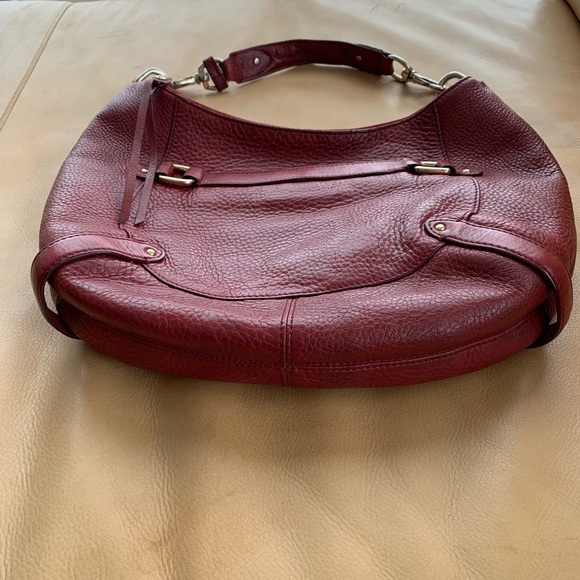 Cole Haan ‘village’ hobo shoulder bag in red - Picture 3 of 5